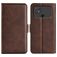 Mobigear Slim Magnet Housse POCO C40 Etui Porte-Monnaie - Marron