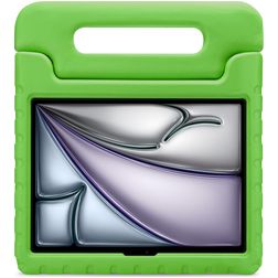 Xccess Kids Guard Coque iPad Pro 13 Pouces (2024) Coque de tablette pour enfants avec Poignée Enfants en EVA - Vert