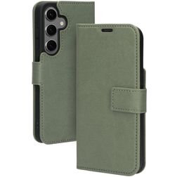 Mobiparts Classic Wallet Housse Samsung Galaxy S24 Etui Porte-Monnaie - Stone Green
