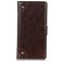 Mobigear Ranch Housse Motorola One Fusion Plus Etui Porte-Monnaie - Marron