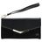 Mobilize Gelly Velvet iPhone X Détachable 2in1 Pochette - Deep Black