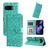 Mobigear Sunflower Housse Google Pixel 9a Etui Porte-Monnaie - Vert