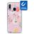 My Style Magneta Coque Samsung Galaxy A20e Coque arrière en TPU Souple - Pink Alpaca