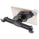 Mobigear 360 Rotation Support pour tablette d'appui-tête Appui-tête Pince Universel - Noir