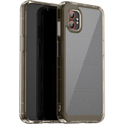 Mobigear Crystal Coque Samsung Galaxy Xcover 7 Pro Coque arrière Rigide - Gris