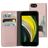 Mobiparts Classic Wallet Housse iPhone 7 Etui Porte-Monnaie - Rose