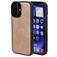 Mobiparts Classic Coque iPhone 16 MagSafe Coque arrière en TPU,Similicuir - Moonstone Beige