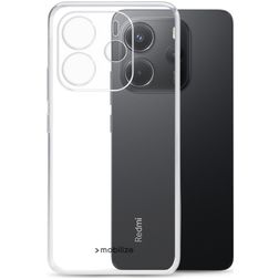 Mobilize Gelly Transparent Xiaomi Redmi Note 14 TPU souple Coque arrière - Transparent