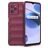 Mobigear Bumpy Coque Realme C35 Coque arrière en TPU Souple - Bordeaux