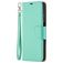 Mobigear Excellent Housse Samsung Galaxy A12 Etui Porte-Monnaie - Turquoise