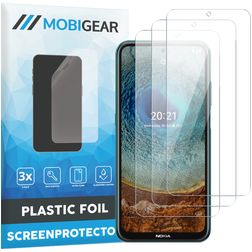 Mobigear Nokia X10 Protection d'écran Film - Compatible Coque (Lot de 3)