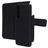 Mobiparts Housse Samsung Galaxy A17 Etui avec Coque Détachable en Cuir Véritable Porte-Monnaie - Noir