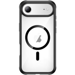 Valenta Full Cover Coque Transparente iPhone Air MagSafe Coque arrière en Verre trempé Anti-Chocs - Transparent