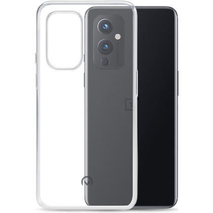 Mobilize Gelly Transparent OnePlus 9 TPU souple Coque arrière - Transparent
