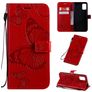 Mobigear Butterfly Samsung Galaxy A71 Étui Portefeuille - Rouge