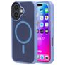 Mobiparts Hardcover Coque iPhone 17 MagSafe Coque arrière Rigide - Satin Light Blue