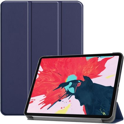 Mobigear Tri-Fold iPad Pro 11 pouces (2022) Étui - Bleu foncé