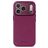 Decoded iPhone 18 Pro MagSafe Cuir véritable Coque arrière Antichoc - Aubergine