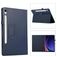 Mobigear Classic Coque Samsung Galaxy Tab S11 + Porte-crayon - Dark Blue