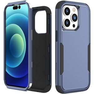 Mobigear Ultra Tough Coque iPhone 15 Pro Coque arrière Rigide Anti-Chocs - Royal Blue