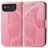 Mobigear Butterfly Housse ASUS ROG Phone 6 Pro Etui Porte-Monnaie - Rose