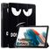 Mobigear Tri-Fold Coque Samsung Galaxy Tab A9 (2023) Etui - Noir