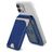 Mobilize Magnet Card - Porte Cartes en - 5 Cartes - Compatible MagSafe - Bleu