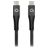 Mobilize Strong Nylon - Câble USB-C vers USB-C 1 mètre - Noir