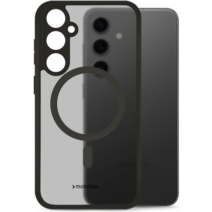 Mobilize Hybrid Coque Samsung Galaxy S24 FE MagSafe Coque arrière Rigide Anti-Chocs - Noir