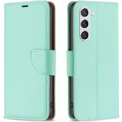 Mobigear Excellent Housse Samsung Galaxy S23 Etui Porte-Monnaie - Turquoise