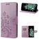 Mobigear Butterfly Housse OnePlus 10T Etui Porte-Monnaie - Violet