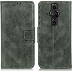Mobigear Classy Sony Xperia Pro-I Étui Portefeuille - Vert