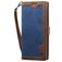 Mobigear Two Tone Housse Huawei P40 Pro Etui Porte-Monnaie - Marron / Bleu