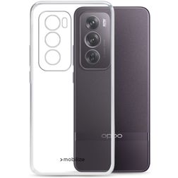 Mobilize Gelly Coque Transparente OPPO Reno 12 Pro Coque arrière en TPU Souple - Transparent