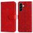 Mobigear Sunflower Housse Samsung Galaxy A57 Etui Porte-Monnaie - Rouge