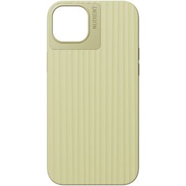Nudient Bold Coque iPhone 14 Plus Coque arrière Rigide - Vanilla Yellow