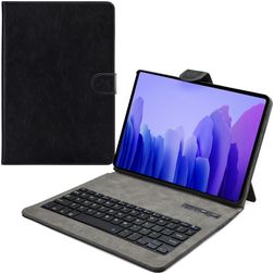Mobilize Premium Bluetooth Coque Samsung Galaxy Tab A7 (2020) Etui Clavier Bluetooth QWERTY - Noir