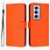 Mobigear Urban Wallet Housse OPPO Reno 12 Pro Etui Porte-Monnaie - Orange