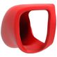 Mobigear Classic Coque Playstation 5 controller Thin Coque en Silicone Souple - Rouge
