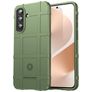 Mobigear Rugged Shield Coque Samsung Galaxy A57 Coque arrière en TPU Souple Anti-Chocs - Vert