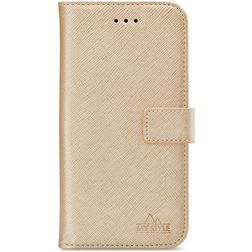 My Style Flex Wallet Housse Samsung Galaxy S10 Plus Etui Porte-Monnaie - Or
