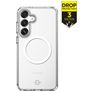ITSKINS Level 2 HybridMagClear R Coque Transparente Samsung Galaxy S25 FE MagSafe Coque arrière Rigide Anti-Chocs - Transparent