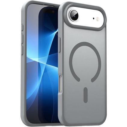 Mobigear Shockproof Coque iPhone Air MagSafe Coque arrière Rigide - Gris