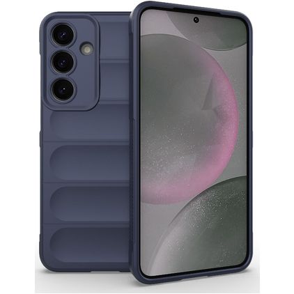 Mobigear Bumpy Coque Samsung Galaxy S25 Plus Coque arrière en TPU Souple - Dark Blue