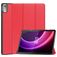 Mobigear Tri-Fold Coque Lenovo Tab P11 Gen 2 Etui - Rouge