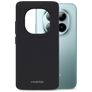 Mobilize Rubber Gelly Coque Xiaomi Redmi Note 15 Pro Plus 5G Coque arrière en TPU Souple - Noir