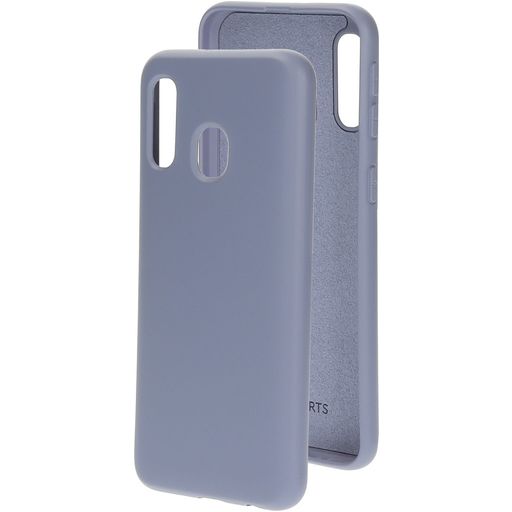 Mobiparts Coque Samsung Galaxy A40 Coque arrière en Silicone - Royal Grey