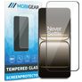 Mobigear Premium OnePlus Nord CE5 Verre trempé Protection d'écran - Compatible Coque - Noir