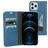 Mobiparts Classic Wallet Housse iPhone 12 Pro Max Etui Porte-Monnaie - Steel Blue