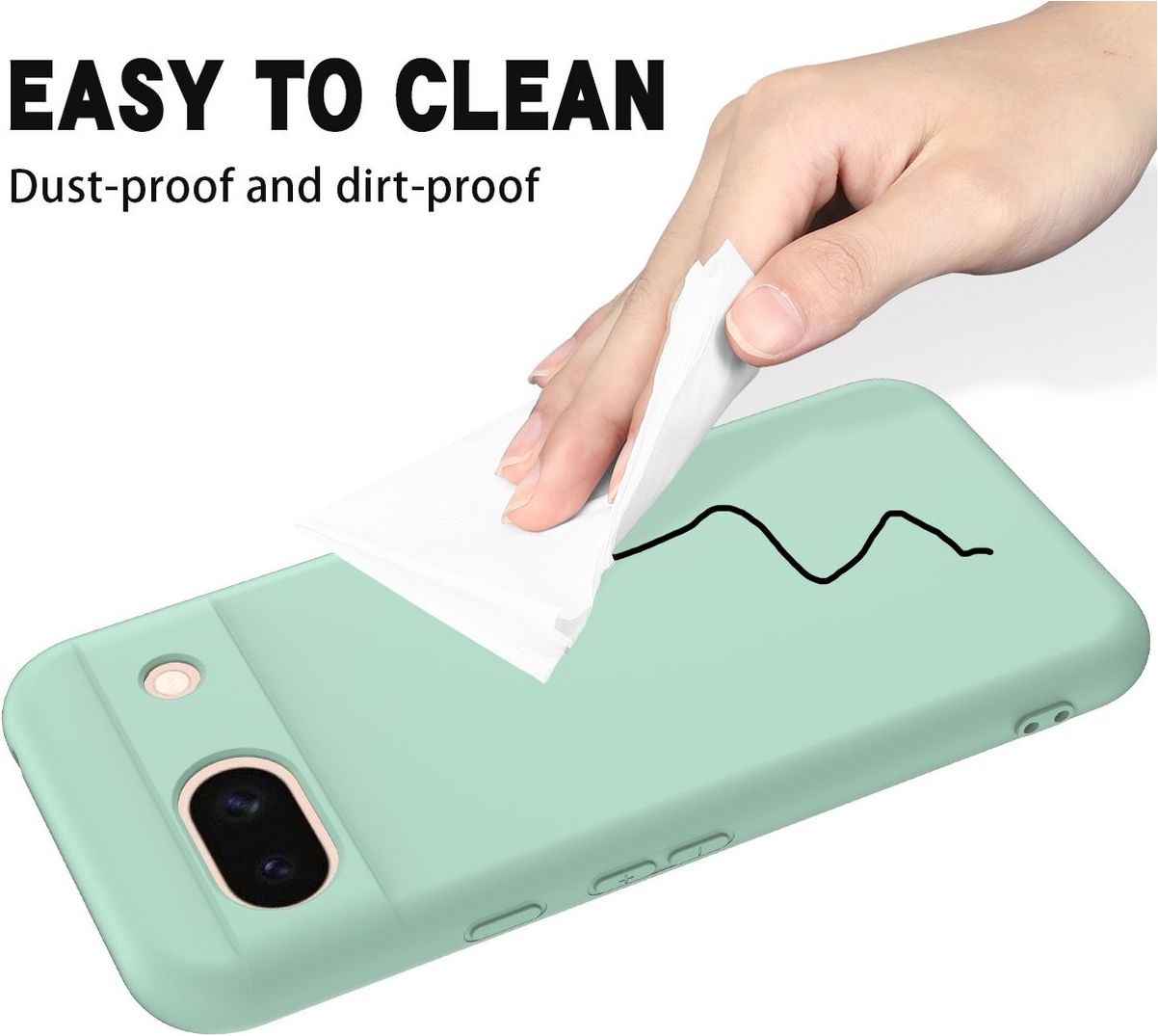 COMAKU Coque Armor Pour Google Pixel 8, Housse TPU+PC